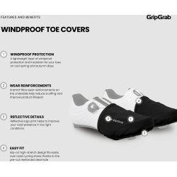 GripGrap Road Windproof Toe Covers