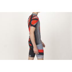 Pantaloni ciclism Kerekvar PRO rosu