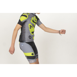 Tricou ciclism cu mânecă scurtă KEREKVAR PRO verde