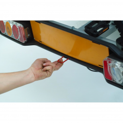 Suport 3 biciclete Peruzzo Siena 668/3 cu prindere pe carligul de remorcare